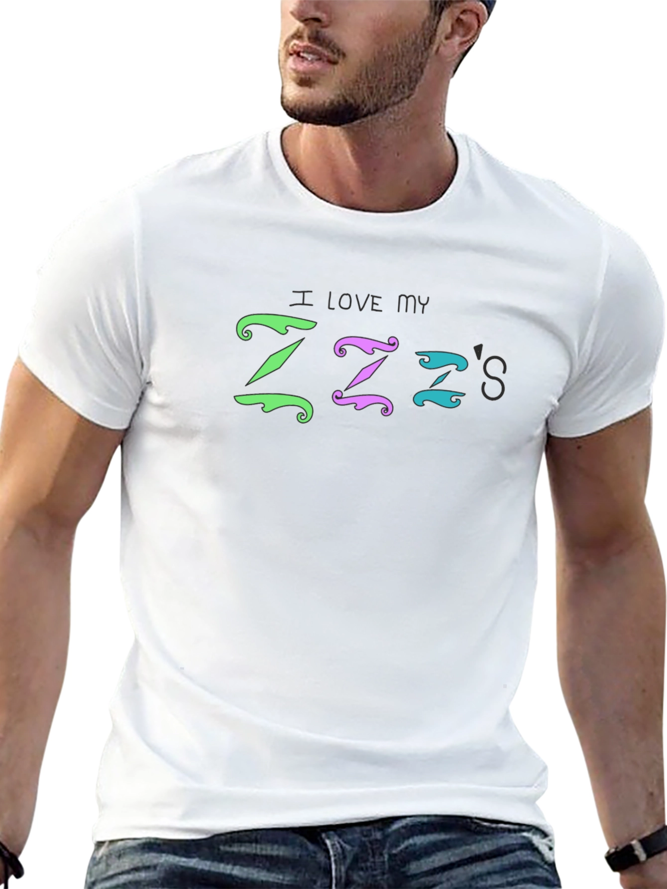 I Love My Zzzs T-Shirt - Fun Sleepwear