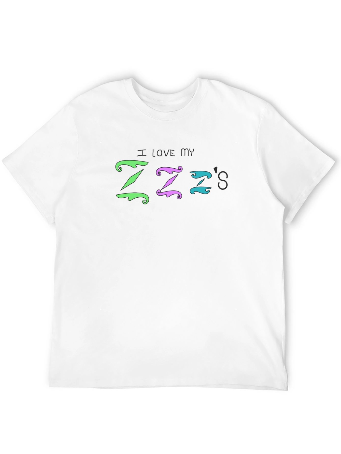 I Love My Zzzs T-Shirt - Fun Sleepwear