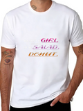 Funny Girl Salad Donut T-Shirt