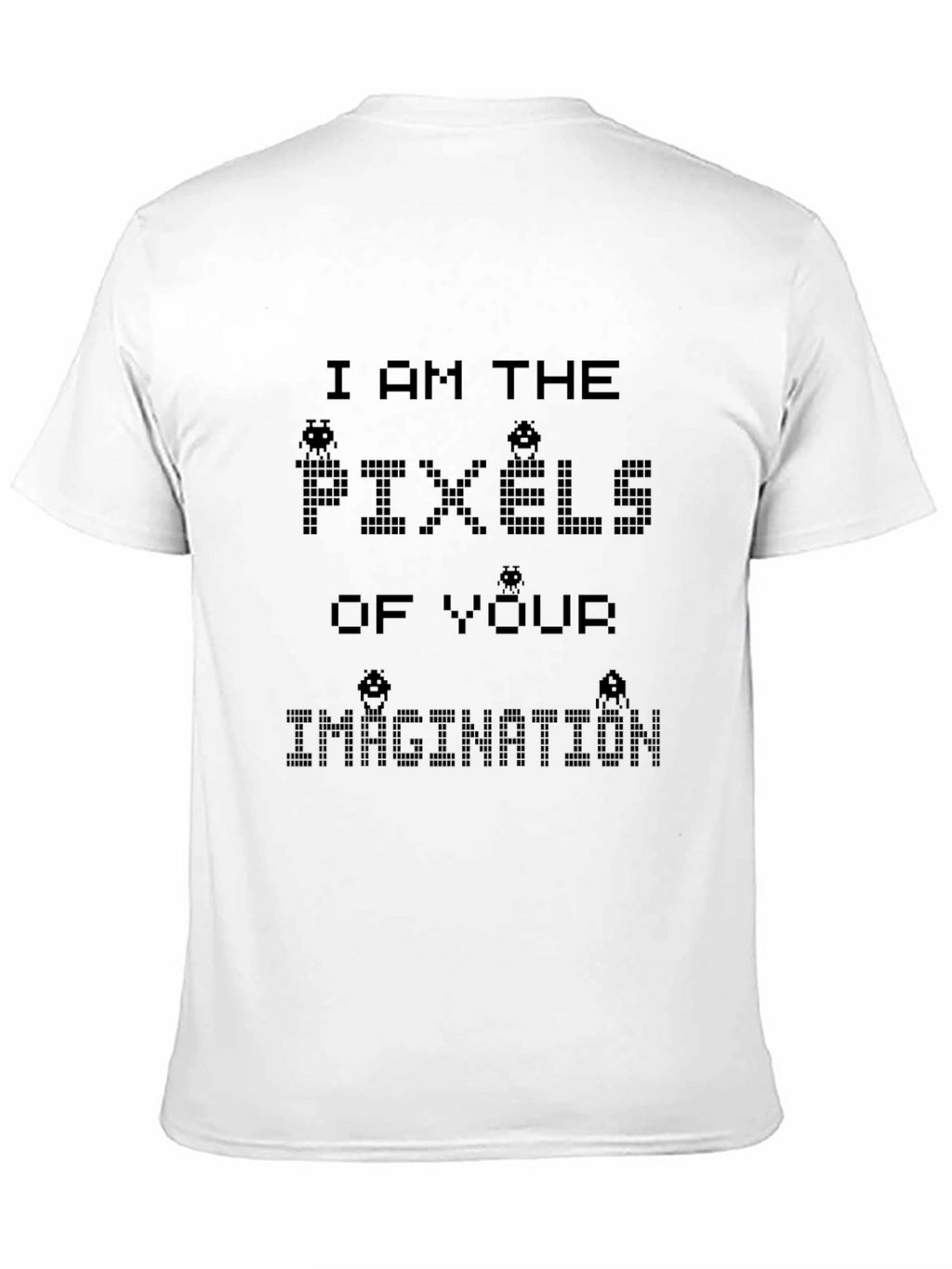 Pixel Imagination Graphic Tee - Black