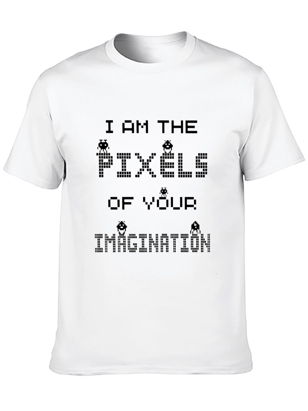 Pixel Imagination Graphic Tee - Black