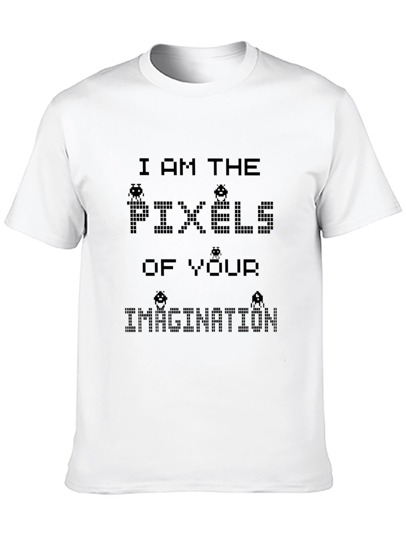 Pixel Imagination Graphic Tee - Black