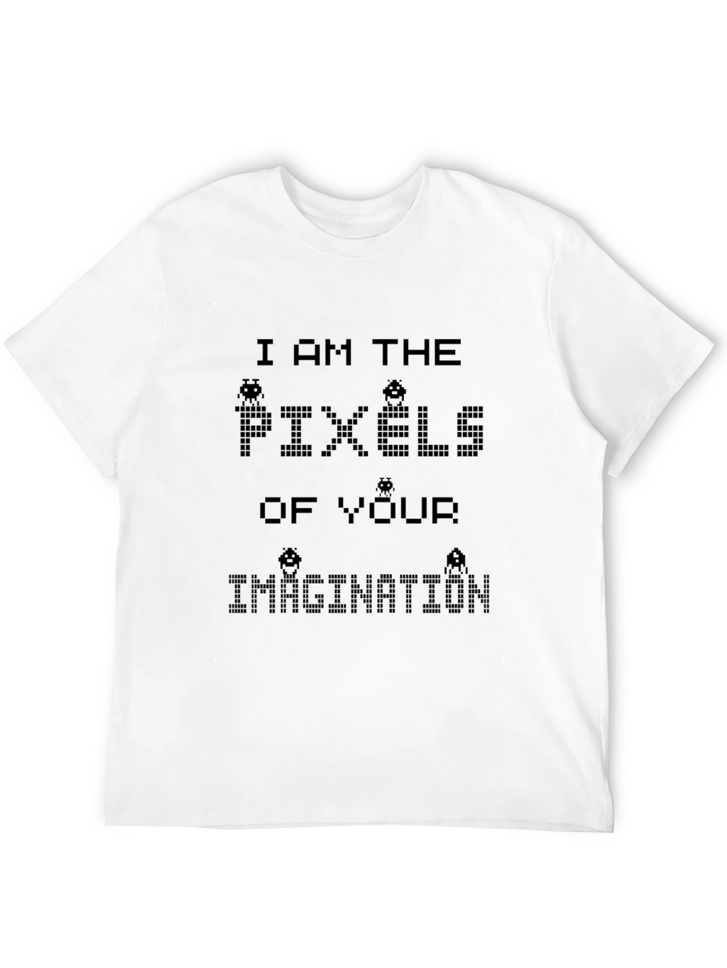 Pixel Imagination Graphic Tee - Black