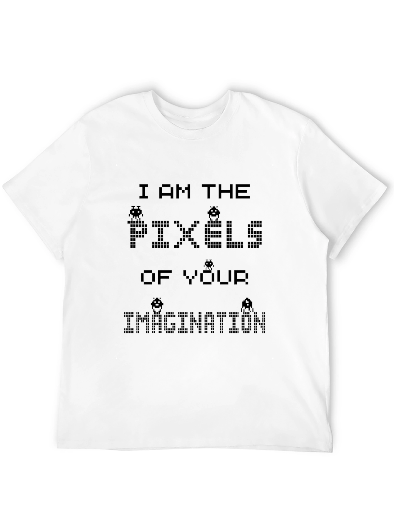 Pixel Imagination Graphic Tee - Black