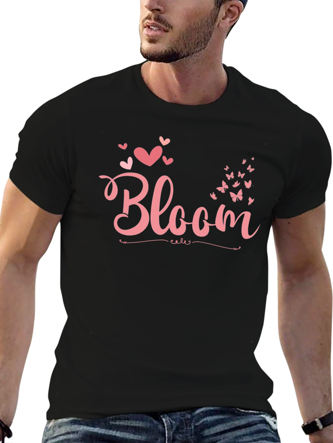 Bloom Graphic Tee - Black