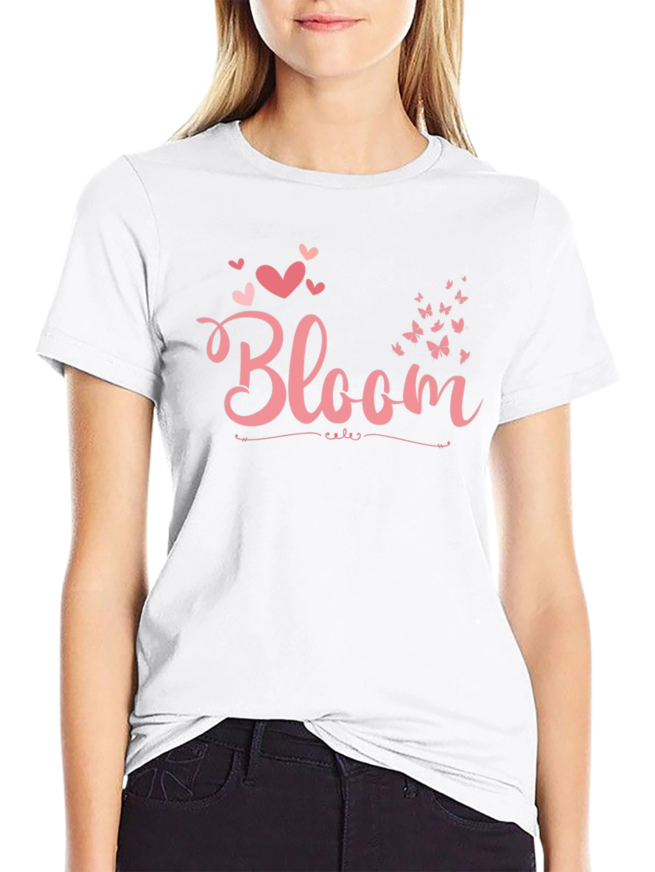 Bloom Graphic Tee - Black