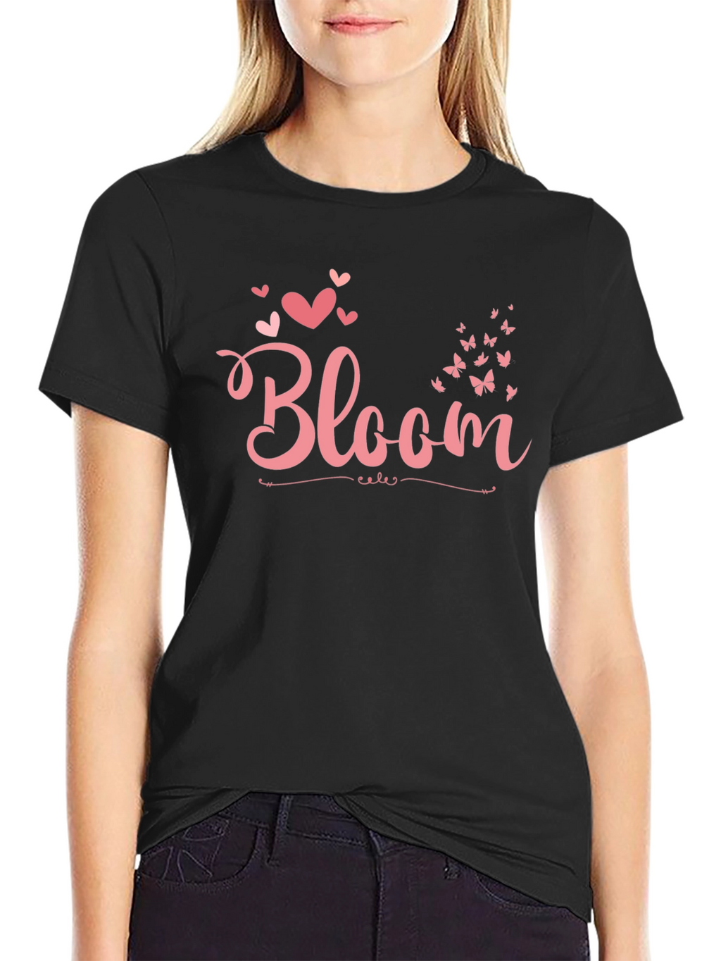 Bloom Graphic Tee - Black