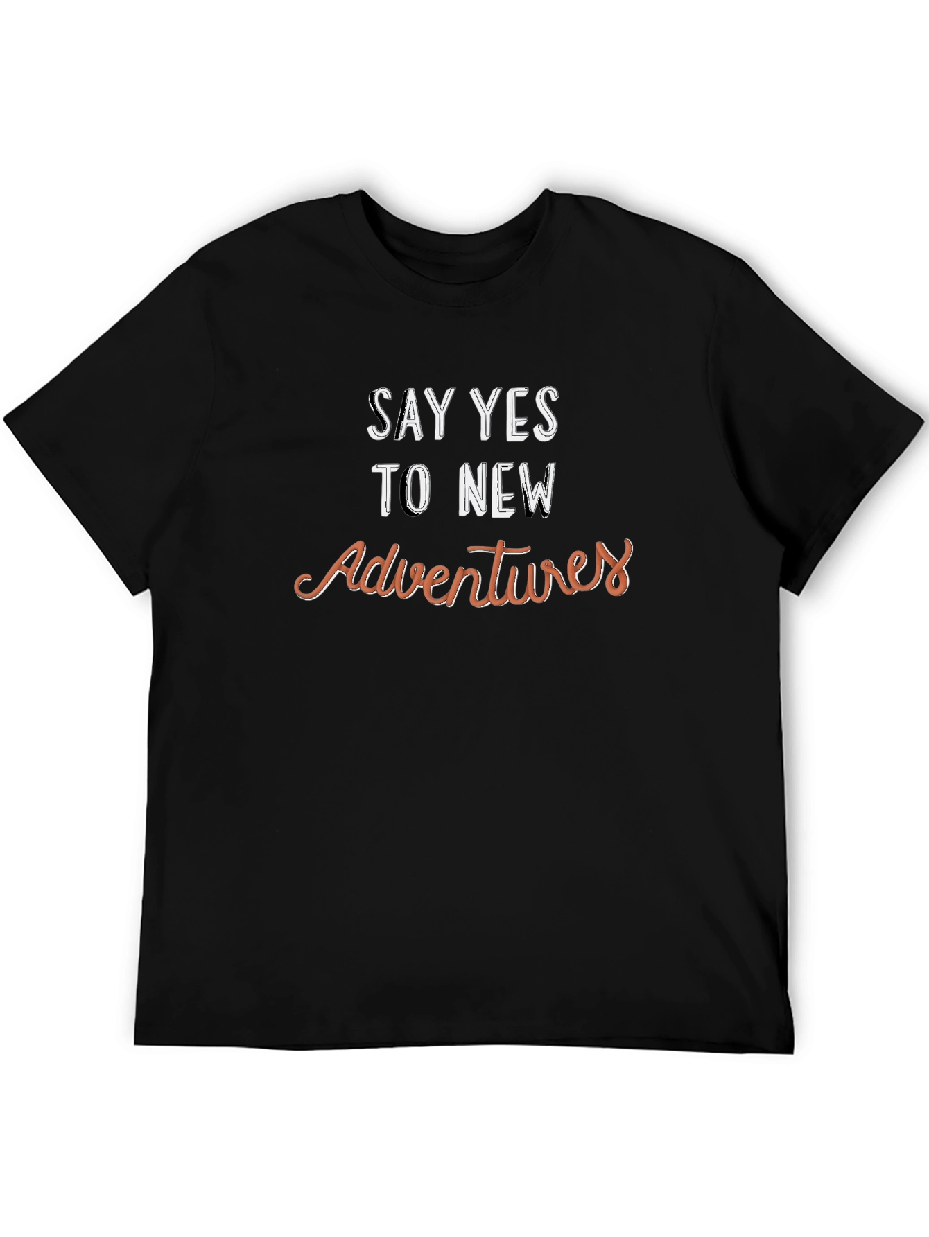 Say Yes to New Adventures Graphic T-Shirt