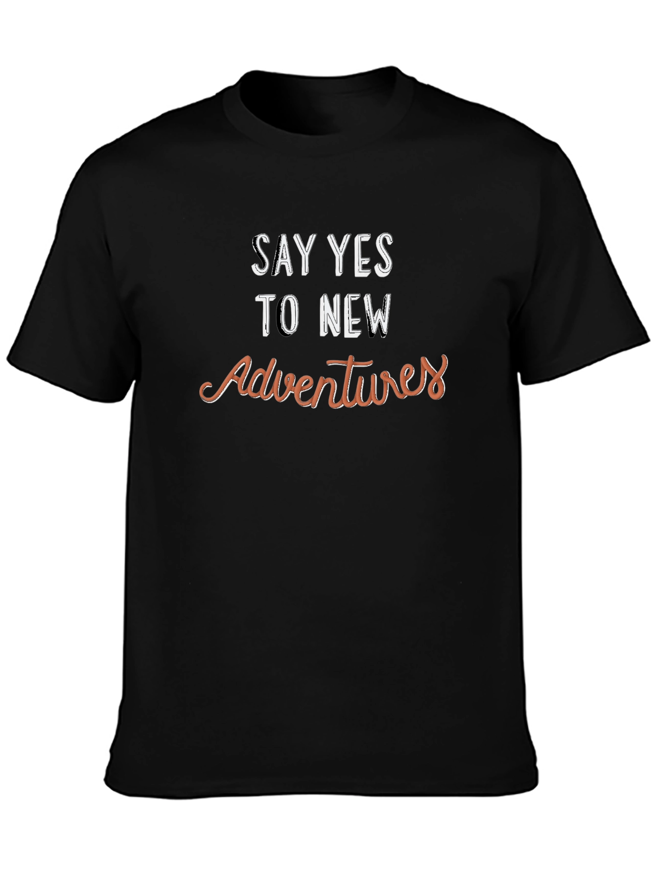 Say Yes to New Adventures Graphic T-Shirt