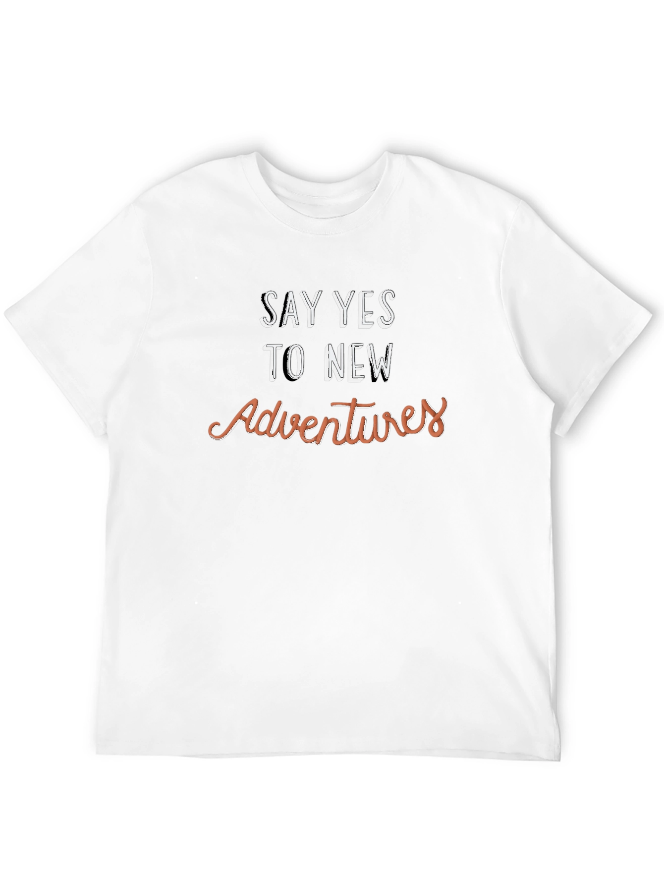 Say Yes to New Adventures Graphic T-Shirt