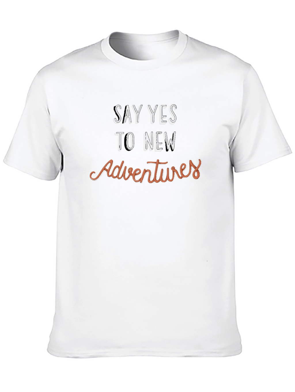 Say Yes to New Adventures Graphic T-Shirt
