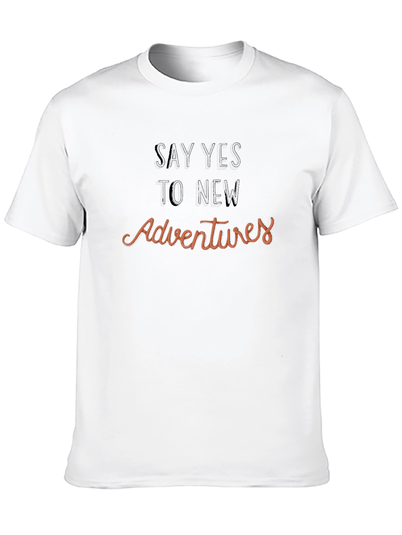 Say Yes to New Adventures Graphic T-Shirt