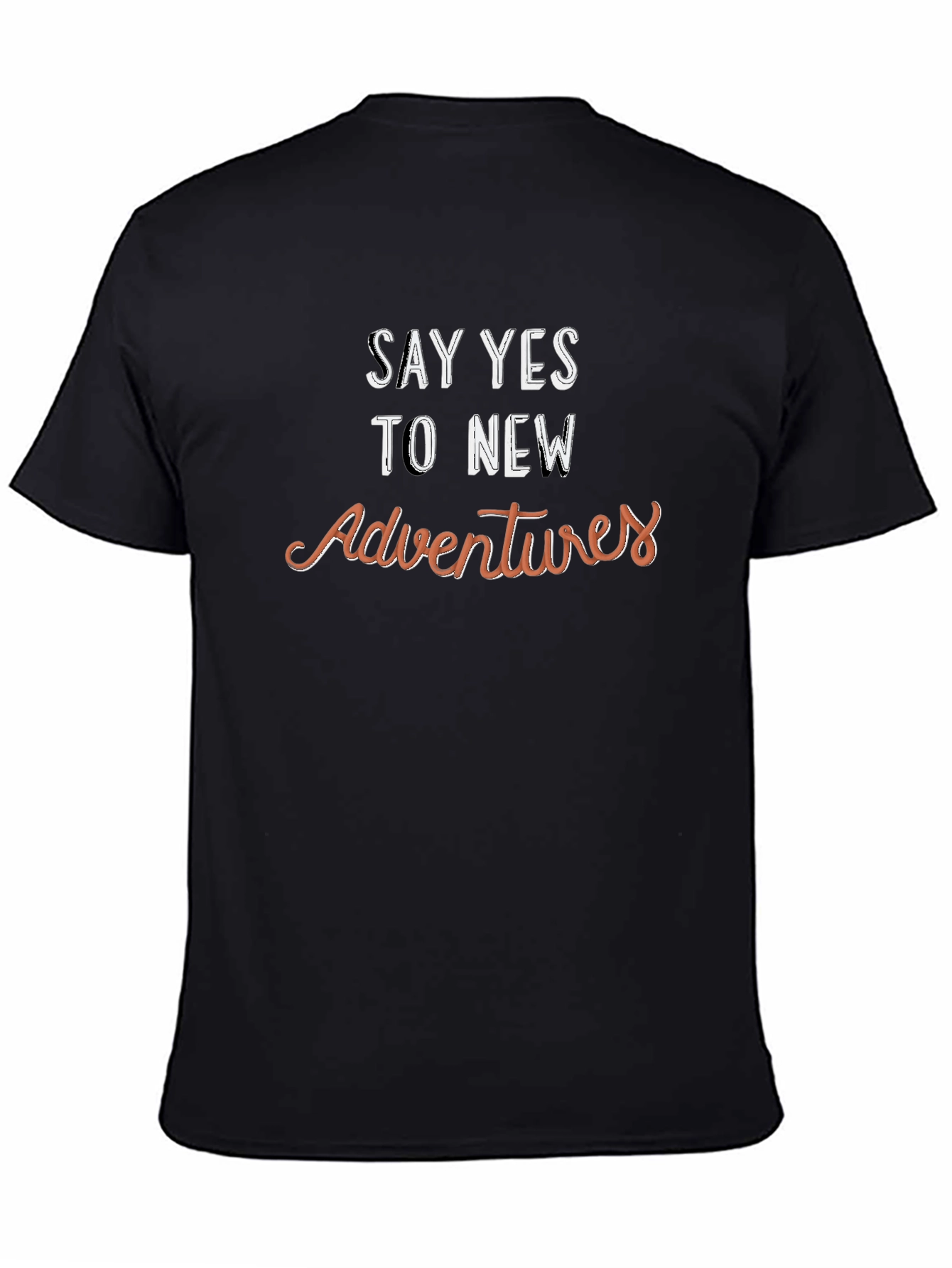 Say Yes to New Adventures Graphic T-Shirt