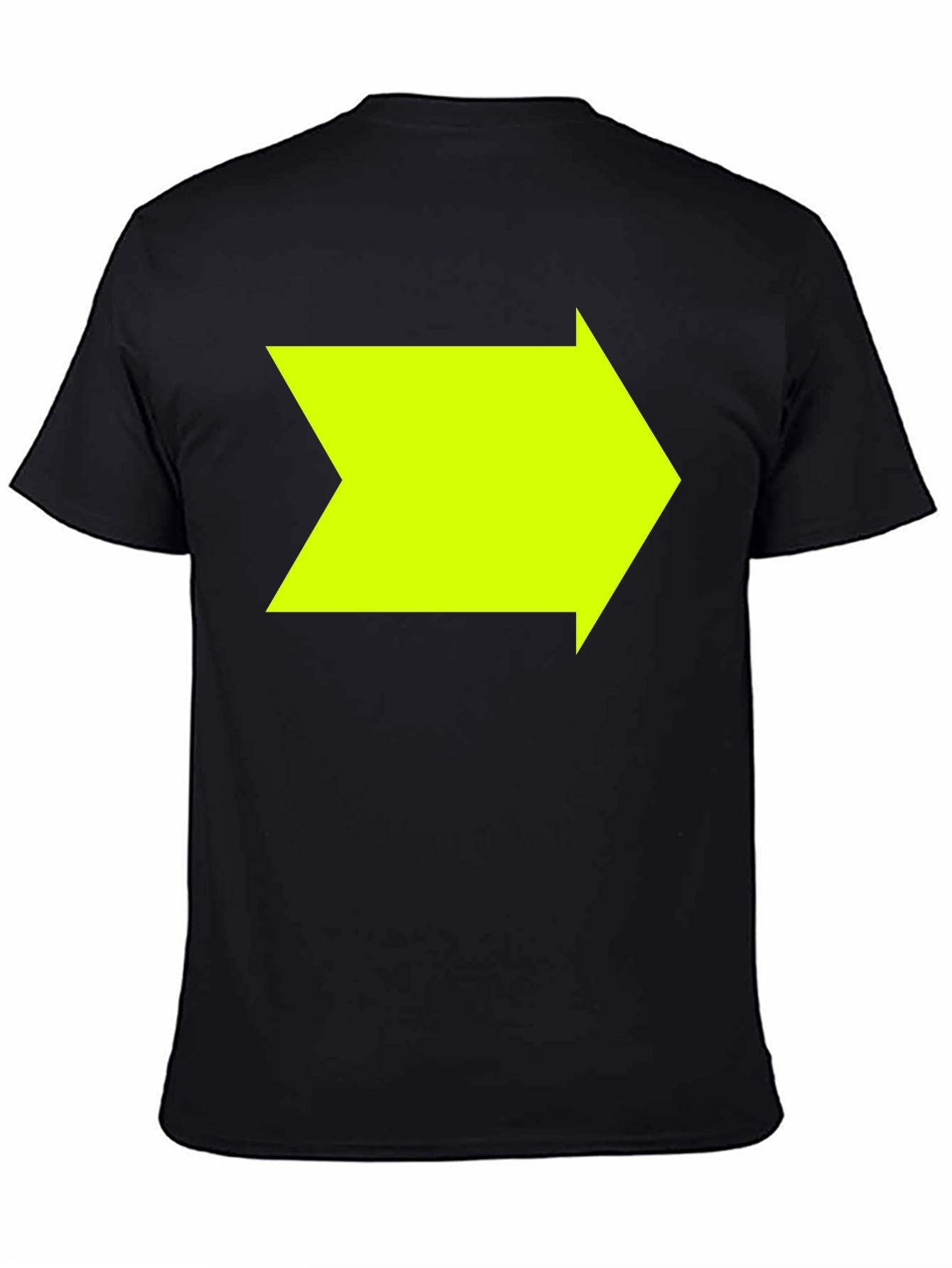 Right Arrow Graphic Black T-Shirt