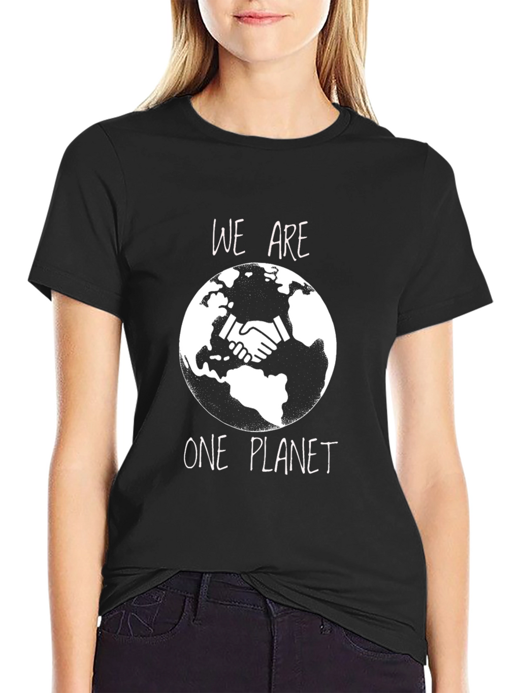 We Are One Planet T-Shirt - Eco-Friendly Design
