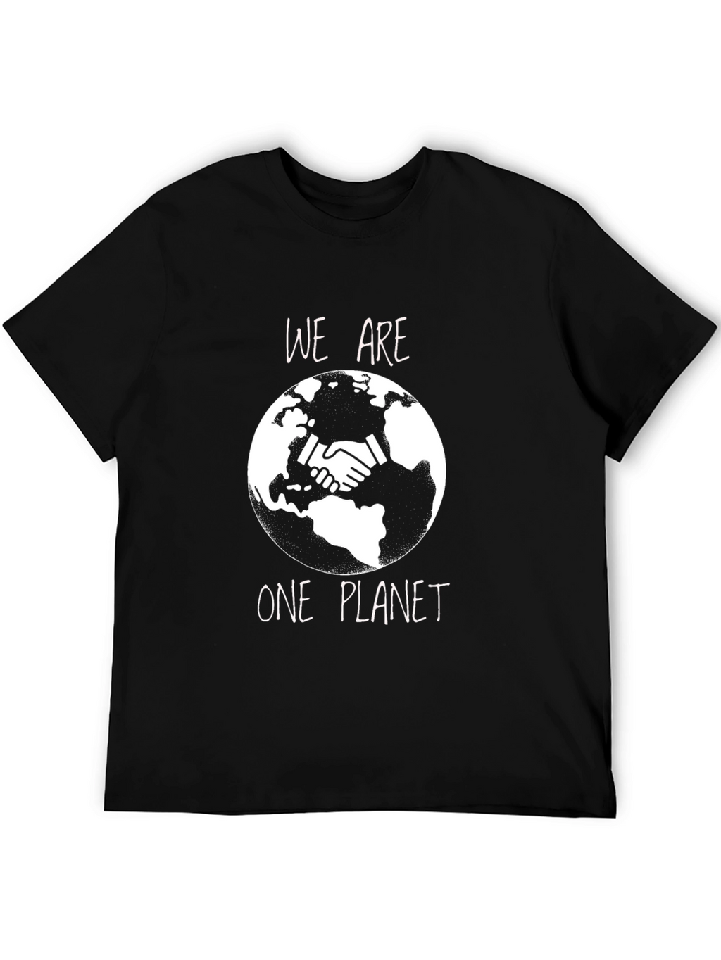 We Are One Planet T-Shirt - Eco-Friendly Design