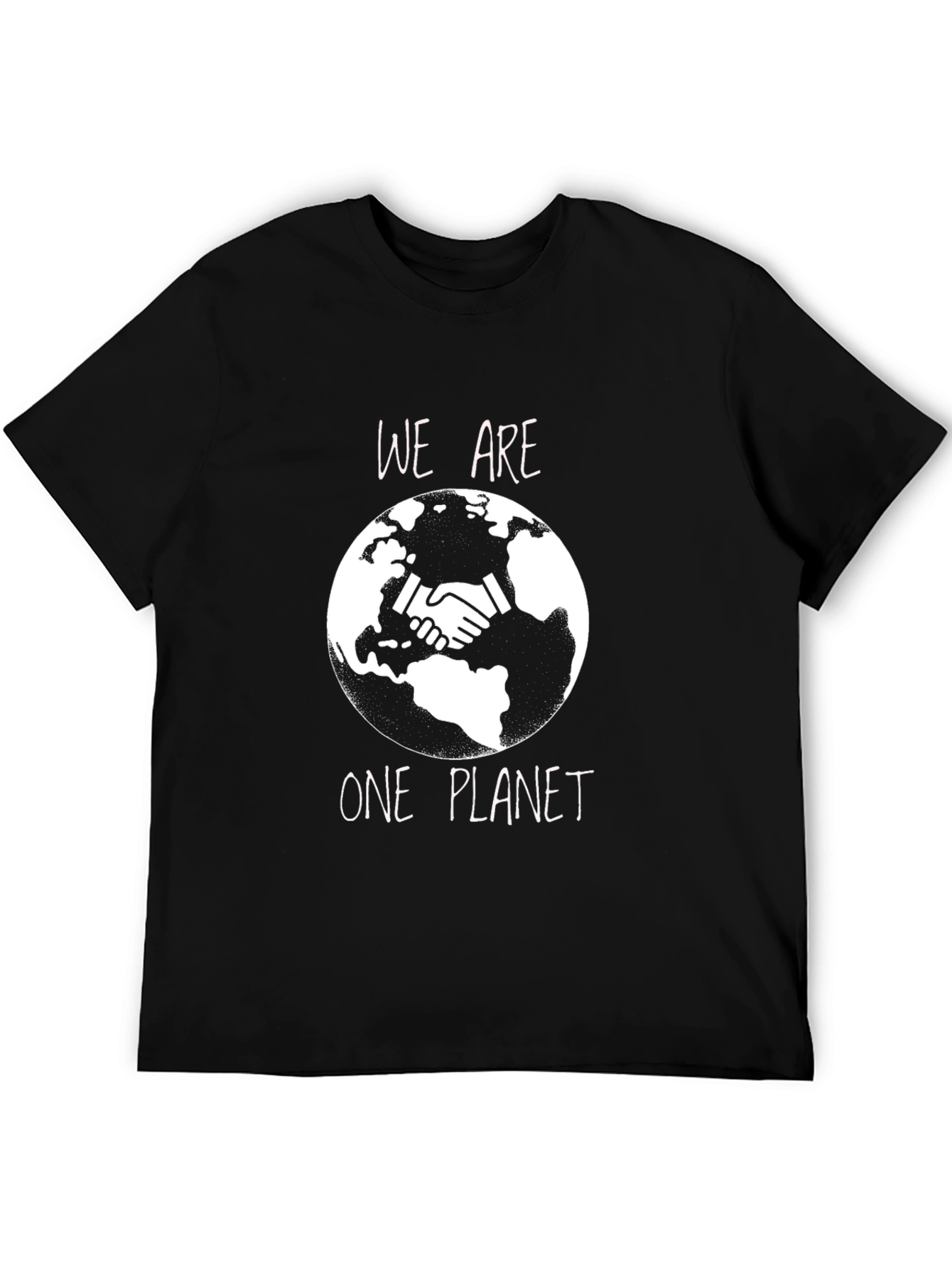 We Are One Planet T-Shirt - Eco-Friendly Design
