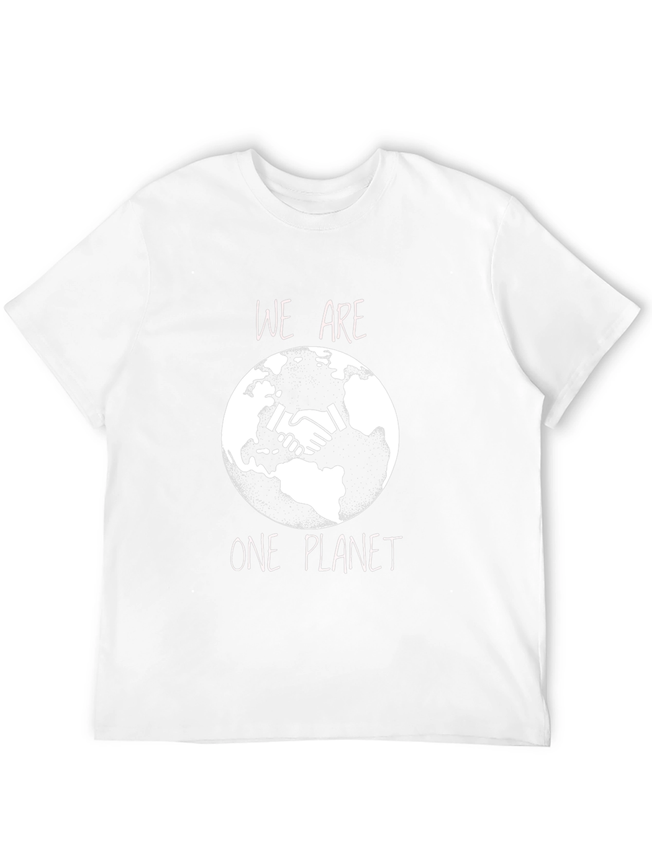 We Are One Planet T-Shirt - Eco-Friendly Design