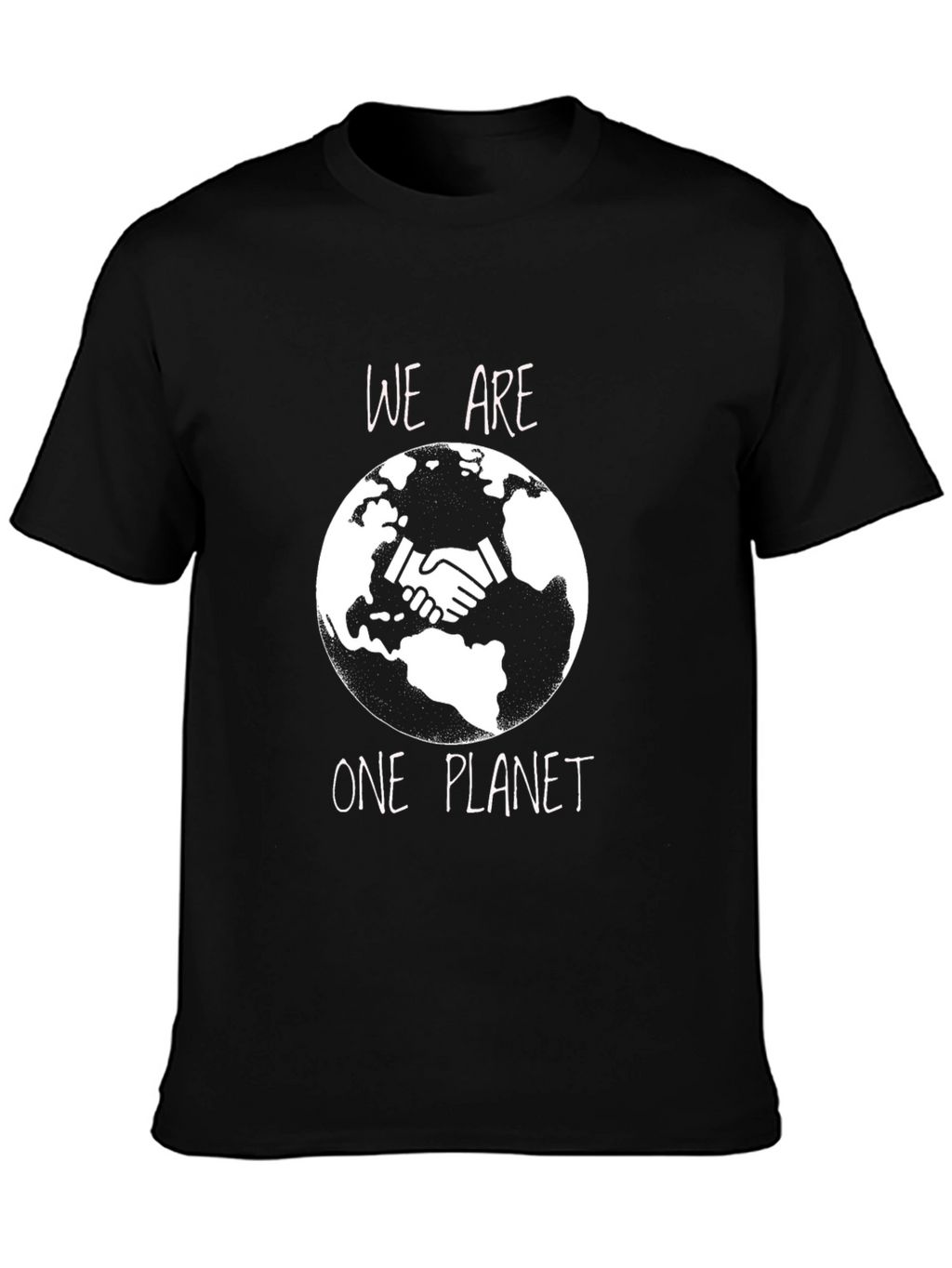 We Are One Planet T-Shirt - Eco-Friendly Design