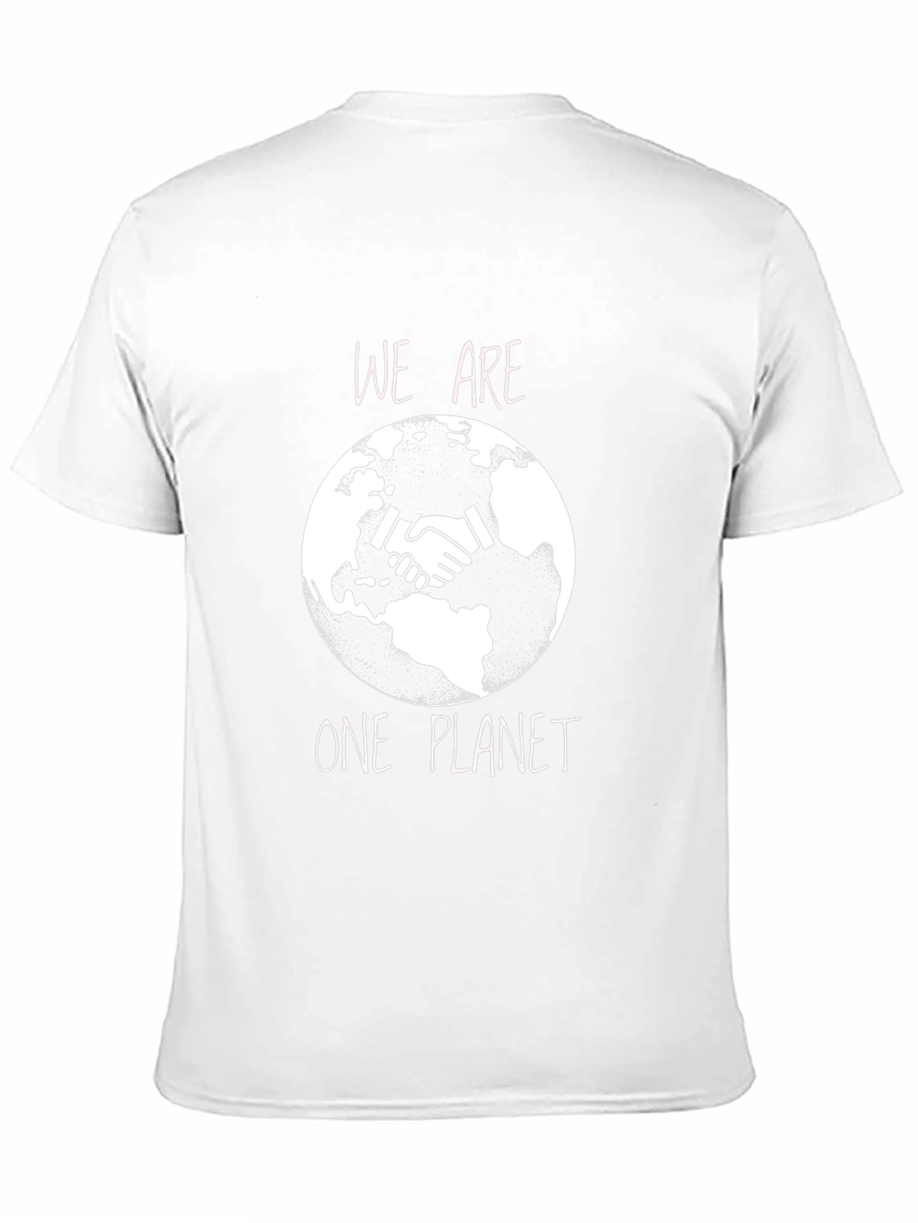 We Are One Planet T-Shirt - Eco-Friendly Design