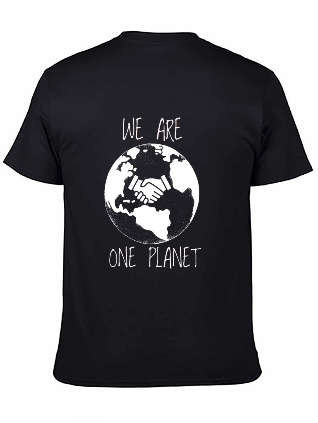 We Are One Planet T-Shirt - Eco-Friendly Design