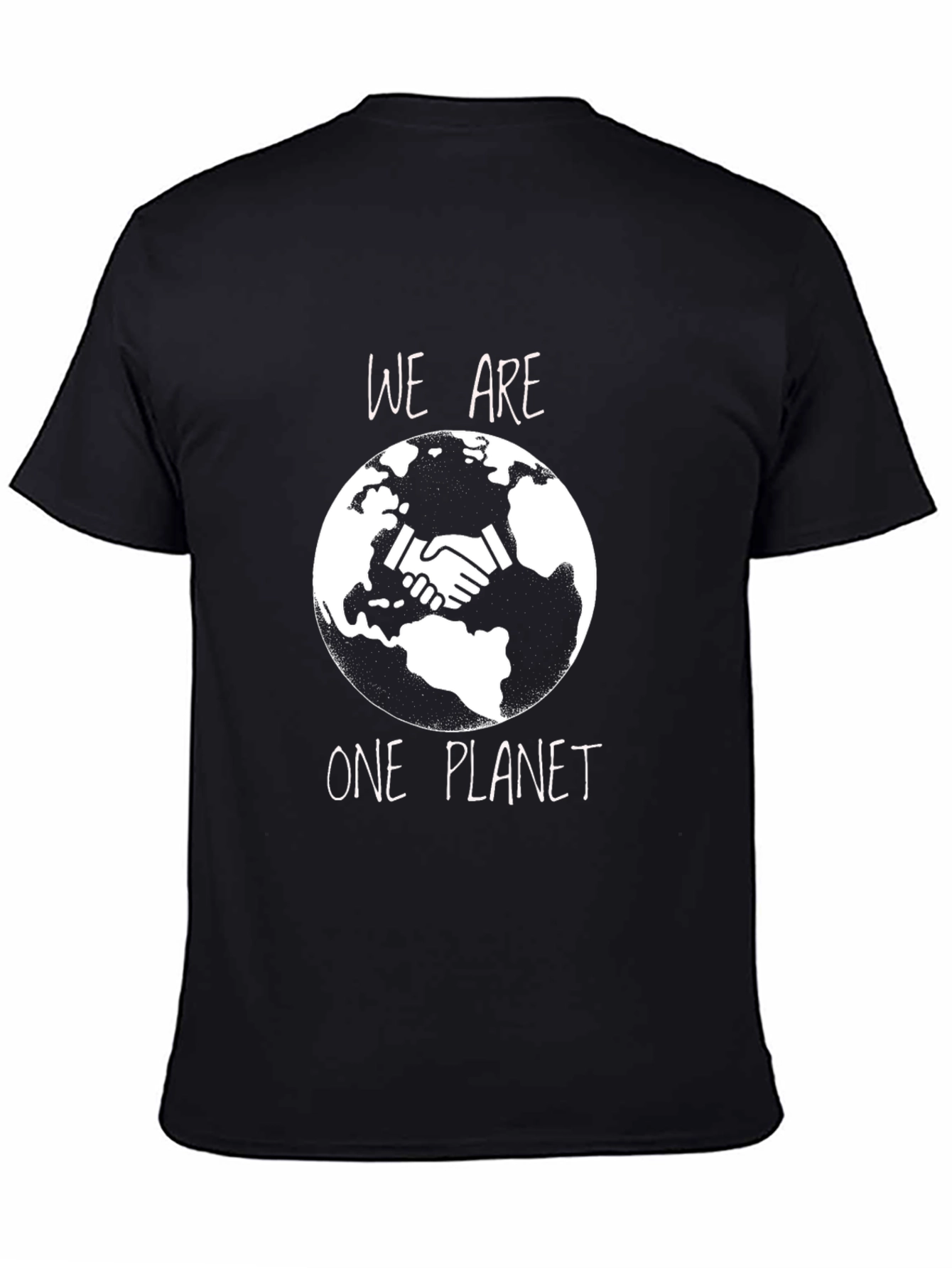 We Are One Planet T-Shirt - Eco-Friendly Design