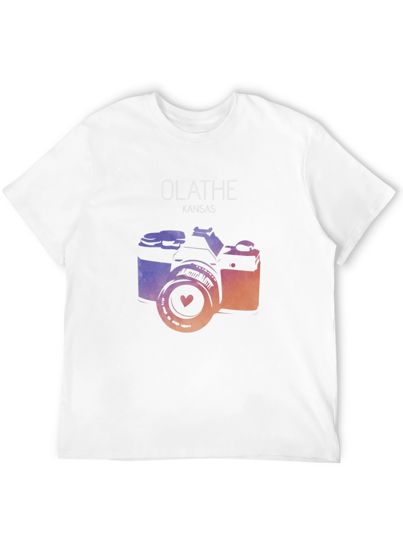 Olathe Kansas Camera Graphic T-Shirt