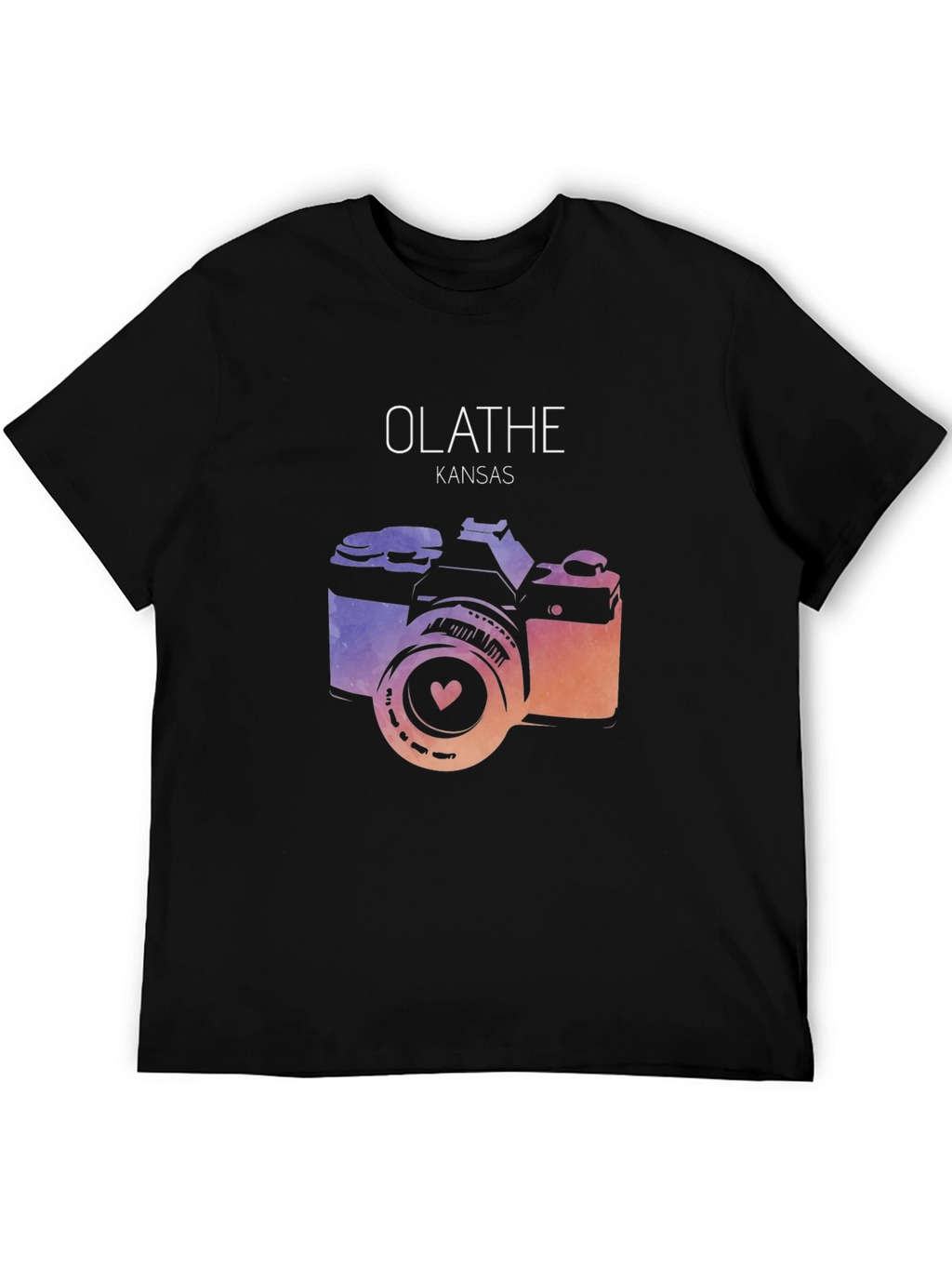 Olathe Kansas Camera Graphic T-Shirt