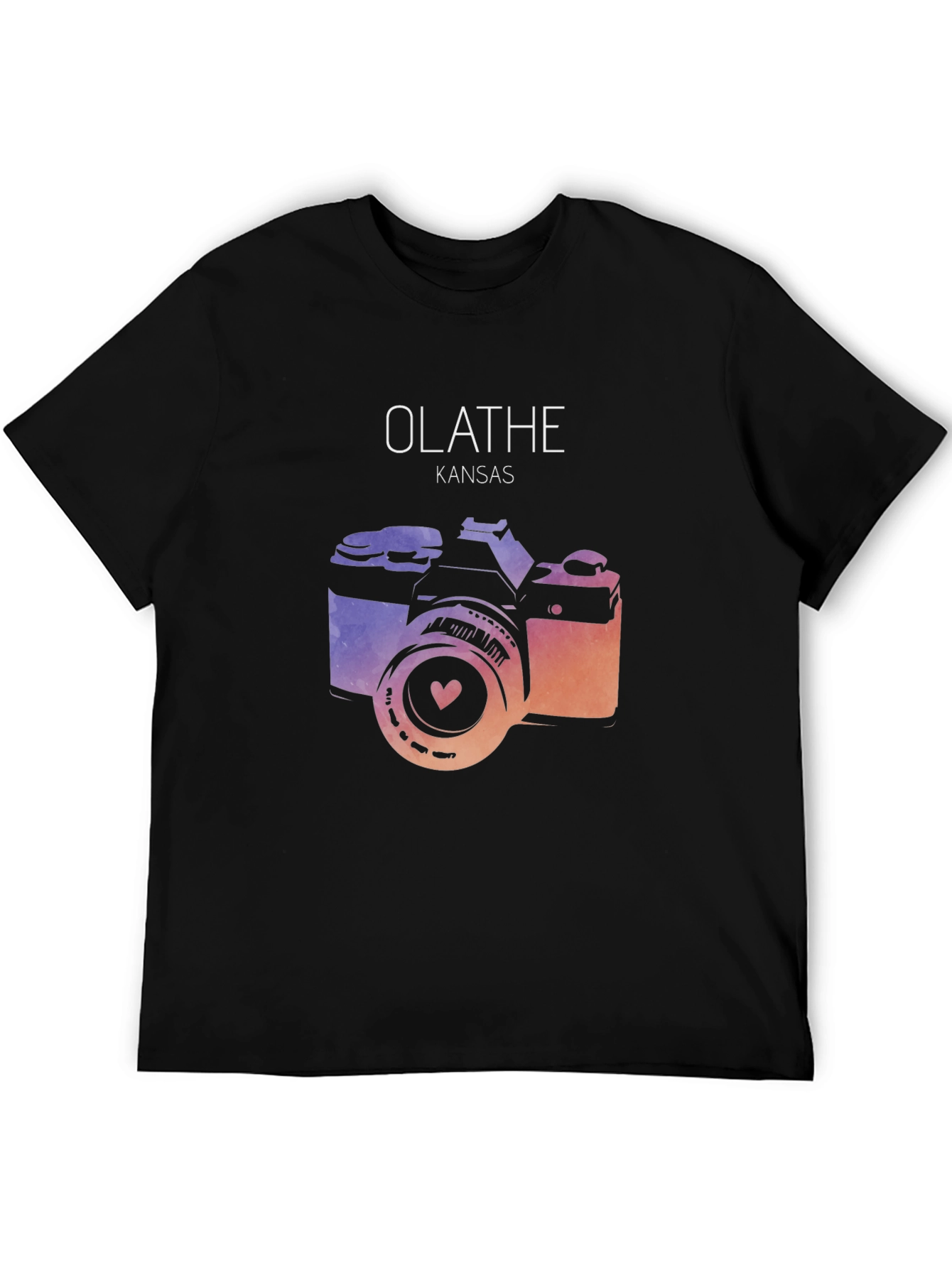 Olathe Kansas Camera Graphic T-Shirt