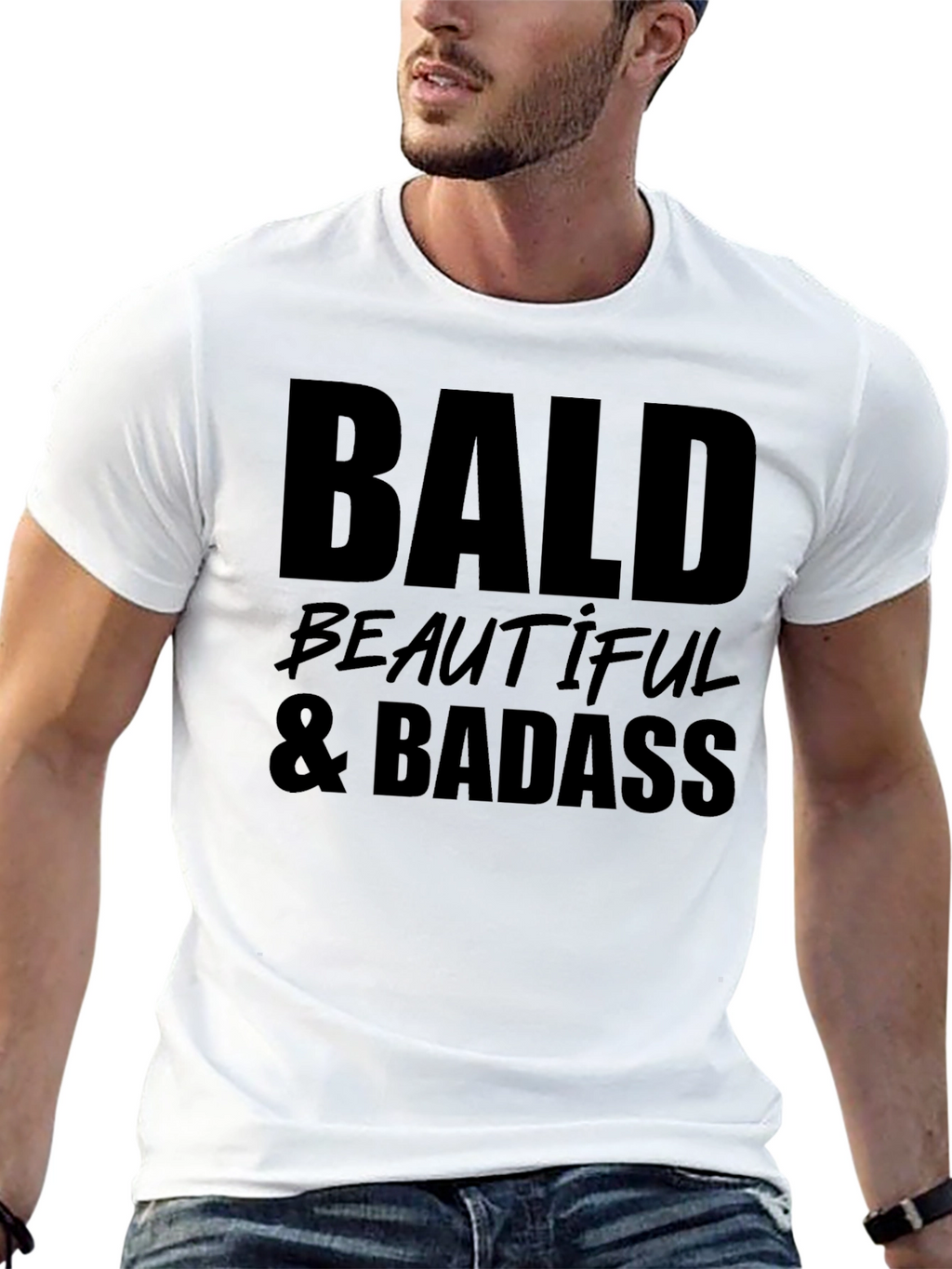 Bald Beautiful & Badass T-Shirt