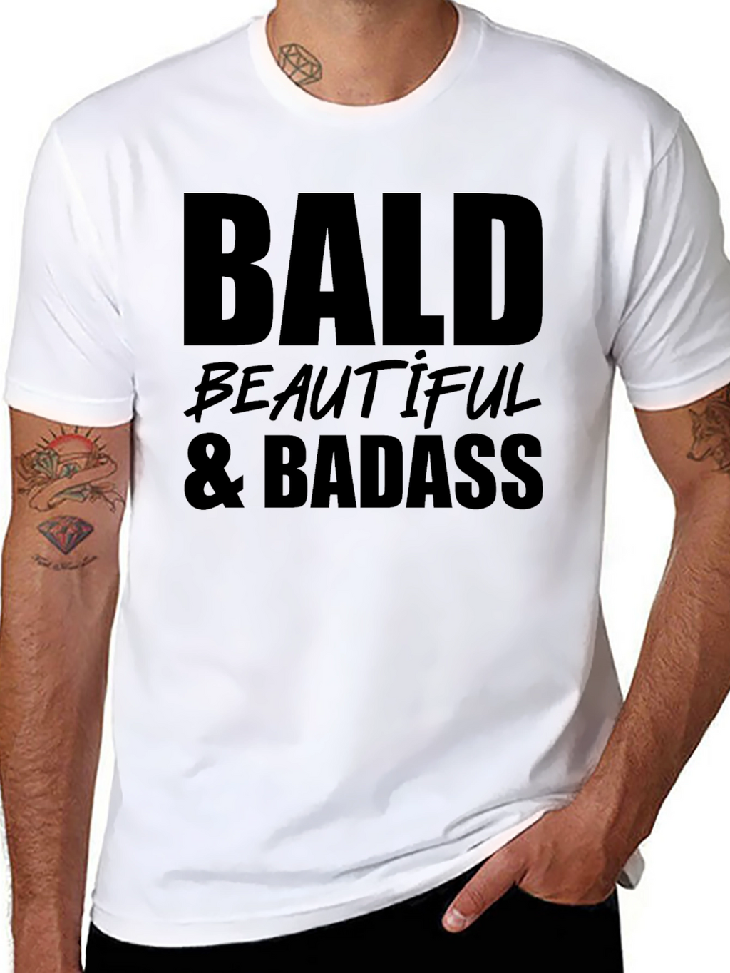 Bald Beautiful & Badass T-Shirt