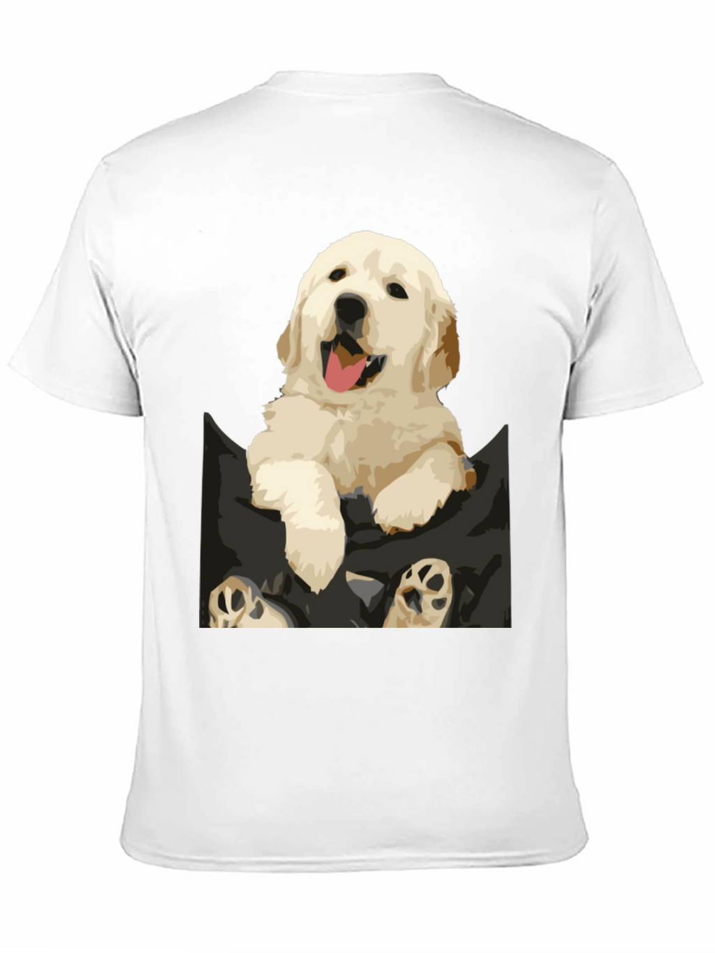 Puppy Pocket Graphic Tee