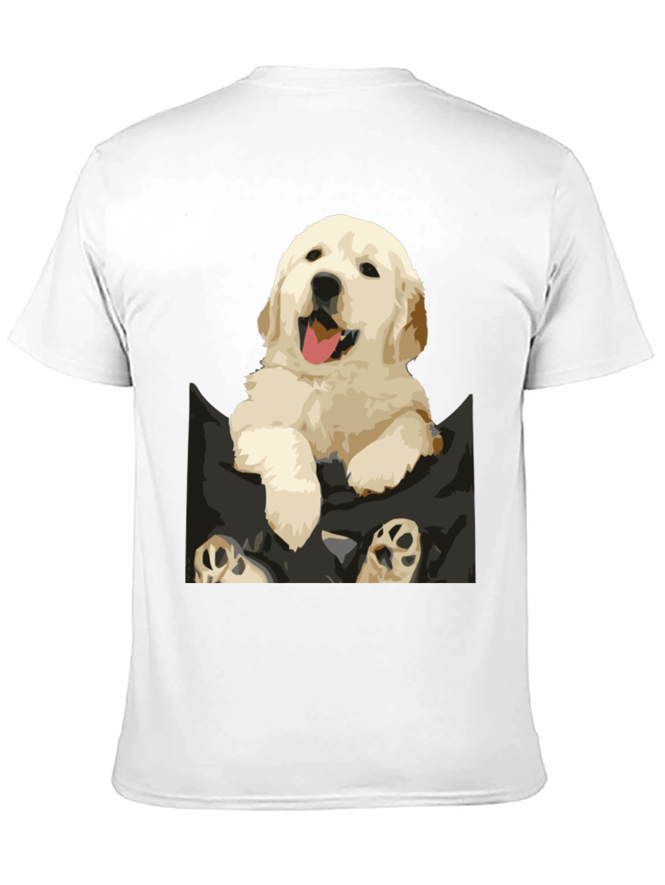 Puppy Pocket Graphic Tee