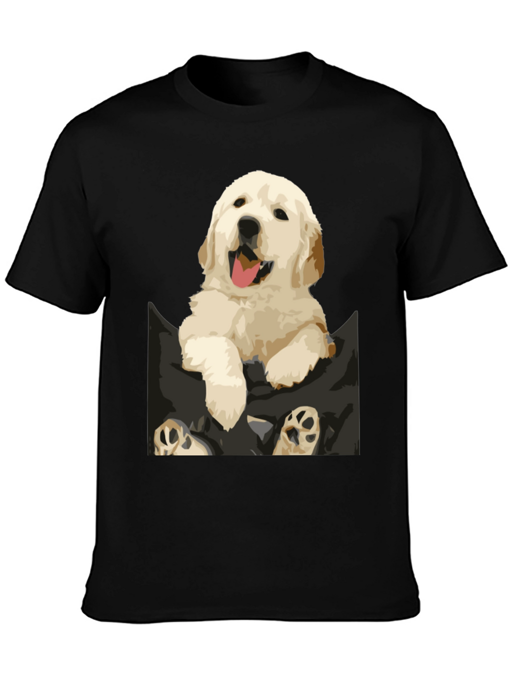 Puppy Pocket Graphic Tee