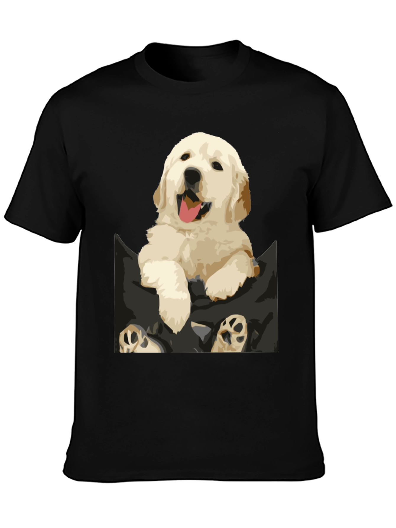 Puppy Pocket Graphic Tee