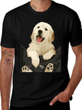 Puppy Pocket Graphic Tee