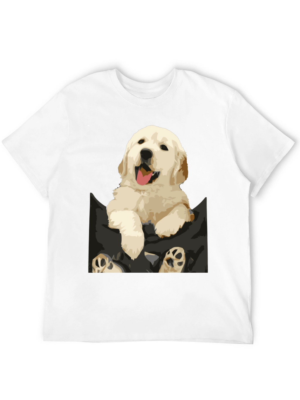 Puppy Pocket Graphic Tee