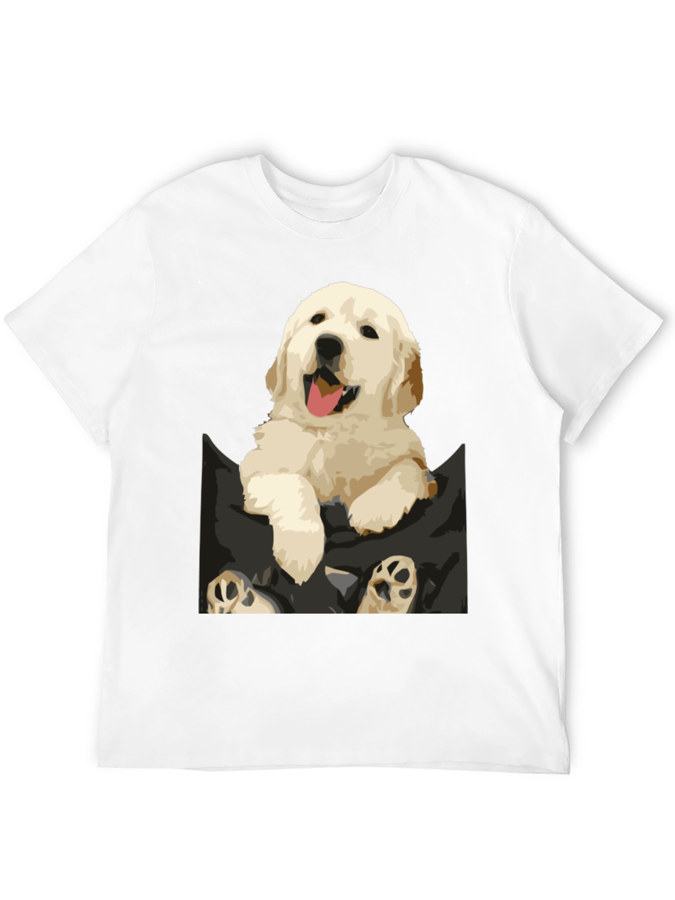 Puppy Pocket Graphic Tee
