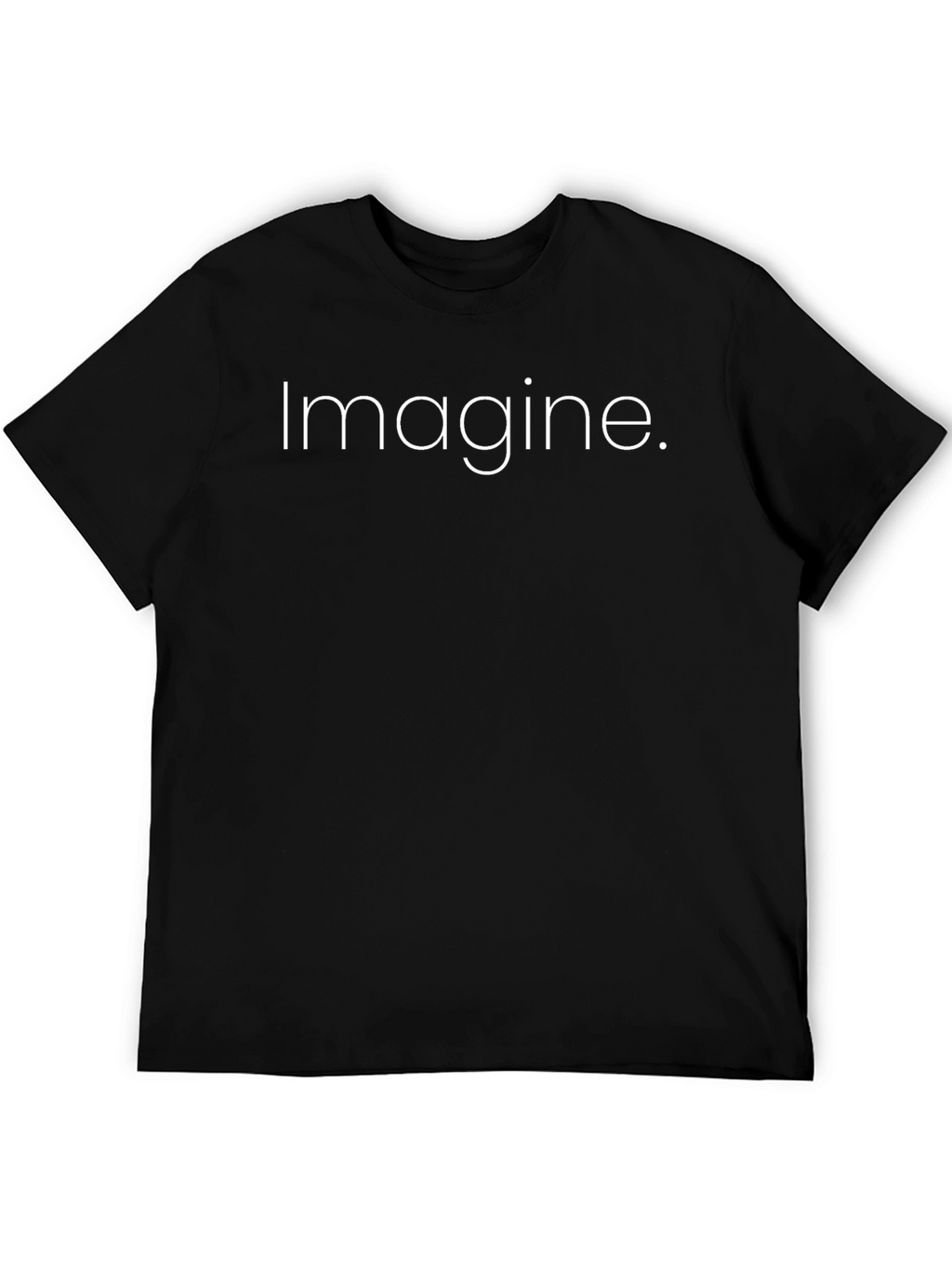 Imagine Graphic Tee - Classic Black