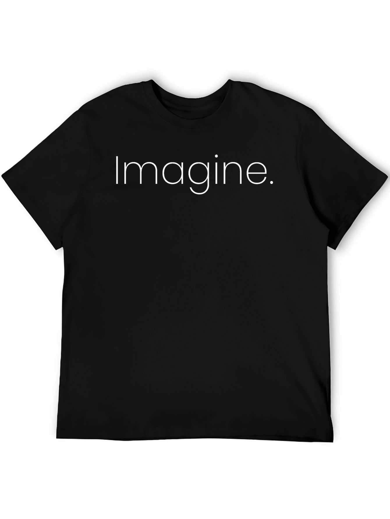 Imagine Graphic Tee - Classic Black