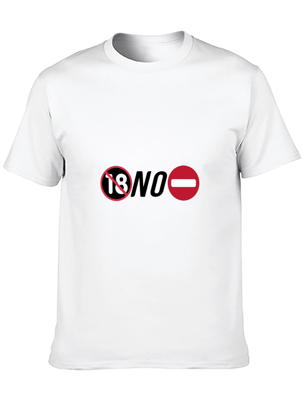 Edgy Black T-Shirt - NO Graphic Tee