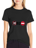 Edgy Black T-Shirt - NO Graphic Tee