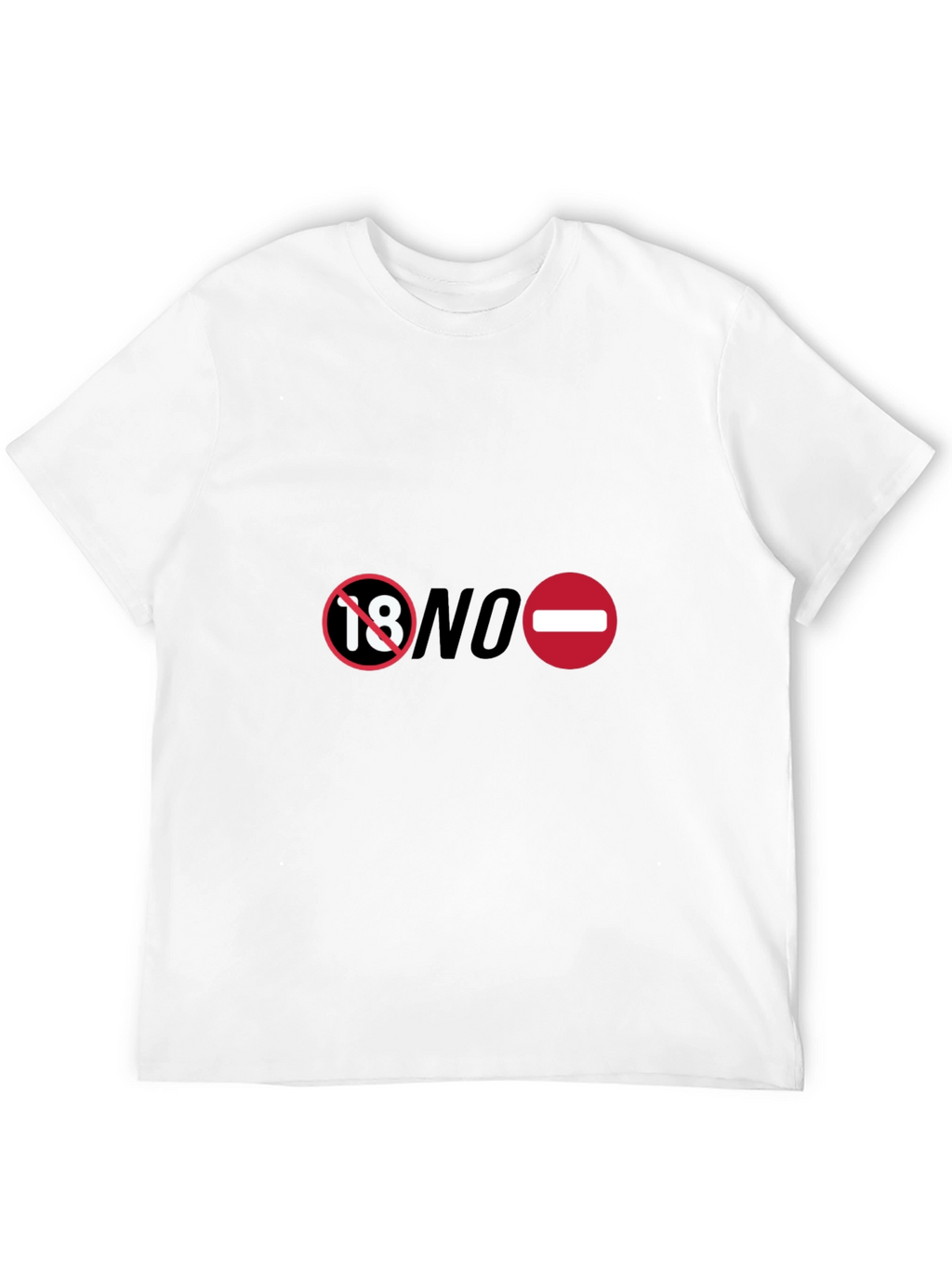 Edgy Black T-Shirt - NO Graphic Tee