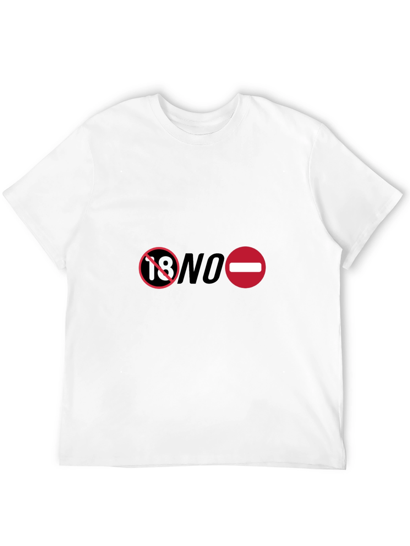 Edgy Black T-Shirt - NO Graphic Tee