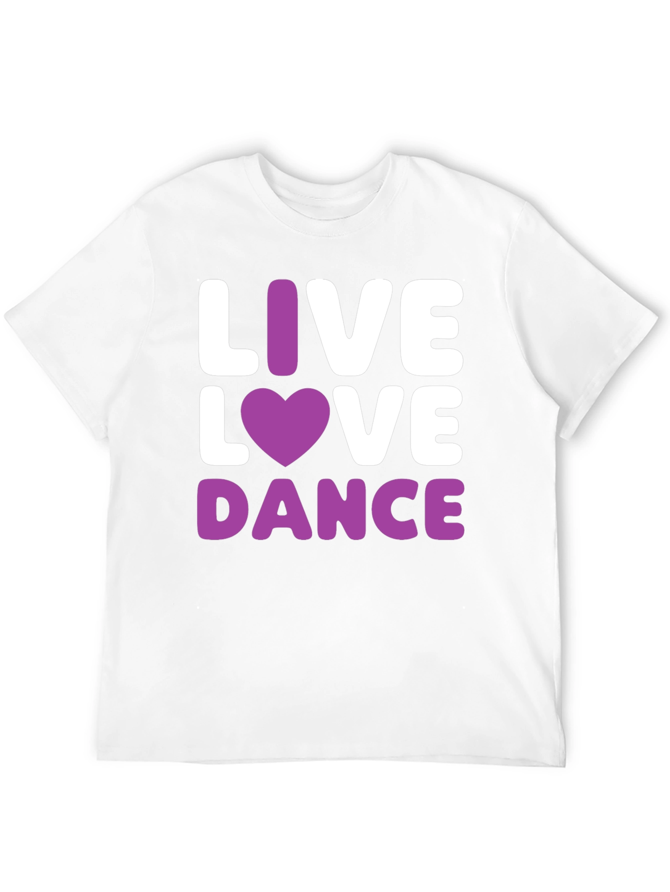 Live Love Dance T-Shirt - Black