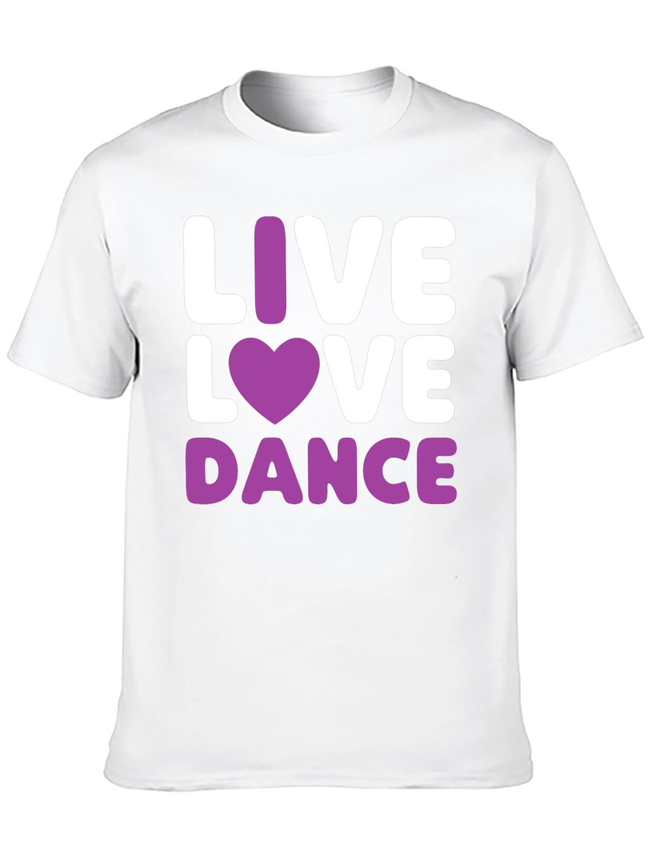Live Love Dance T-Shirt - Black
