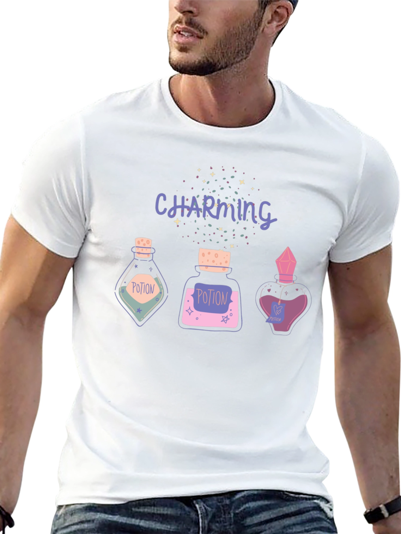 Charming Potion T-Shirt - Magical Graphic Tee