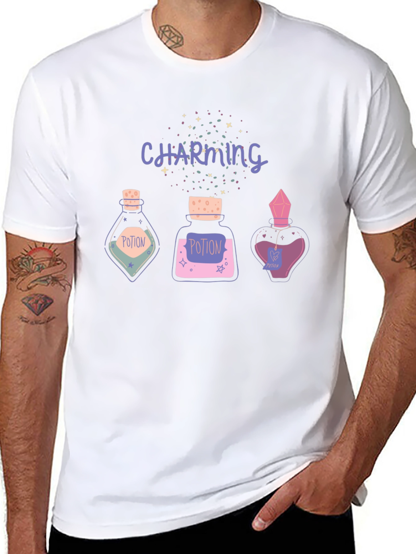 Charming Potion T-Shirt - Magical Graphic Tee