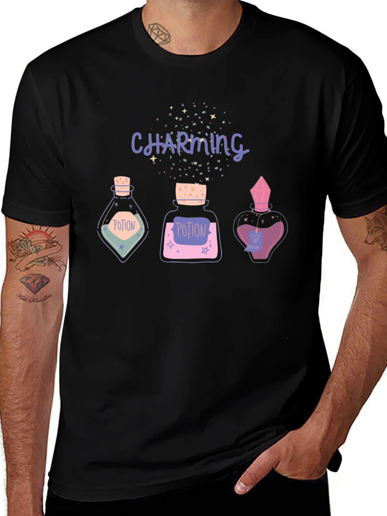 Charming Potion T-Shirt - Magical Graphic Tee