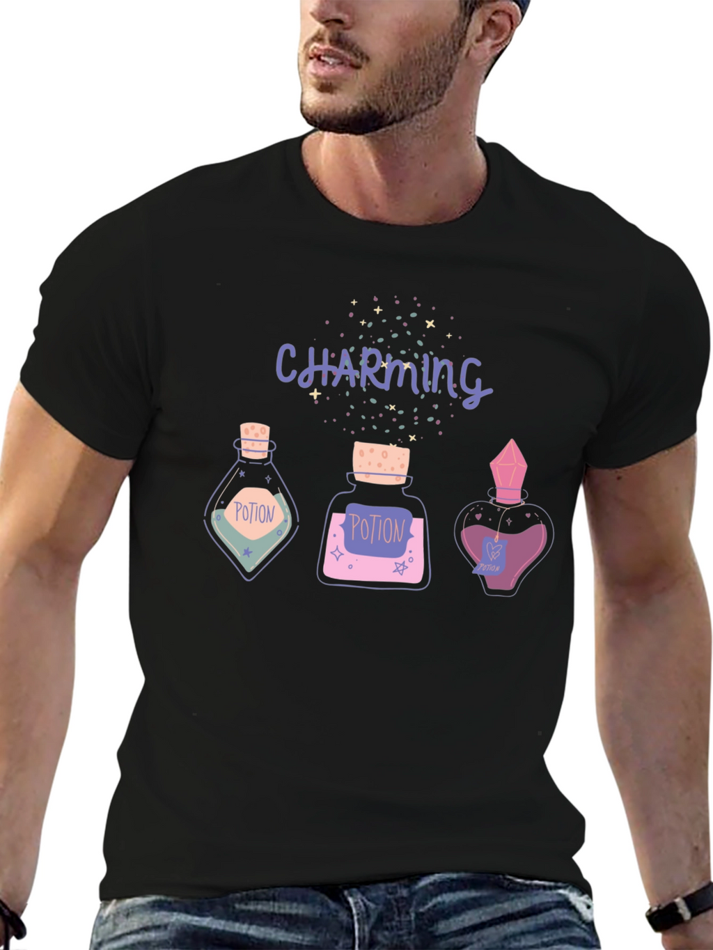 Charming Potion T-Shirt - Magical Graphic Tee